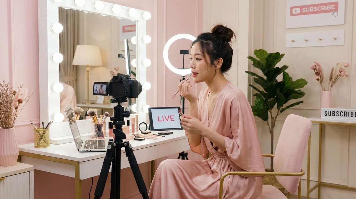 绿帽社美妆视频